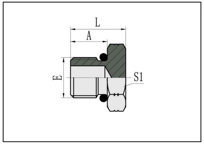 4O SAE O-RING BOSS PLUG